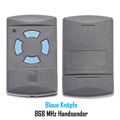 Hörmann Ersatz Handsender 868 MHz kompatibel mit HSM 4 HS 4 HSP HSD HSZ HSE 2